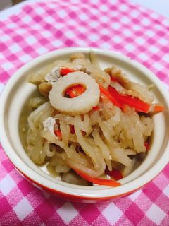 ホッコリする切り干し大根の煮物-レシピのメイン写真