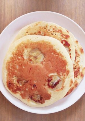 もちもちバナナホットケーキ-レシピのメイン写真