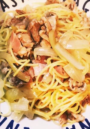 簡単！ワンパン塩パスタ-レシピのメイン写真
