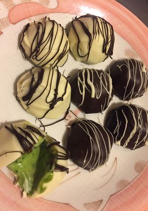 《手が汚れない！》とろーり抹茶の生チョコ-レシピのメイン写真
