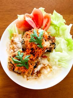 豆腐とひじきのヘルシーハンバーグ-レシピのメイン写真