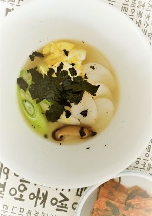 簡単で美味しいトック（떡국）。-レシピのメイン写真