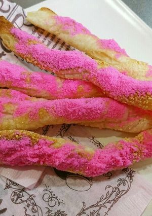 桃の節句♥シュガースティックパイ-レシピのメイン写真