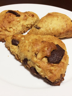 トースターで簡単!チョコバナナスコーン!-レシピのメイン写真