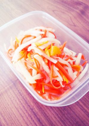 大根とにんじんのなます♪-レシピのメイン写真