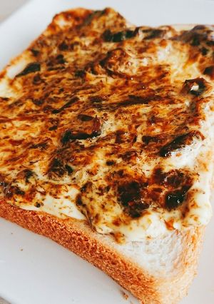 海苔の佃煮とマヨネーズで簡単トースト-レシピのメイン写真