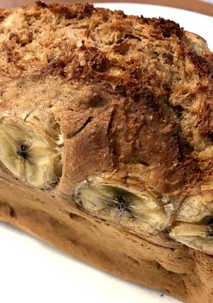 砂糖ナシ！ココアとバナナのパウンドケーキ-レシピのメイン写真