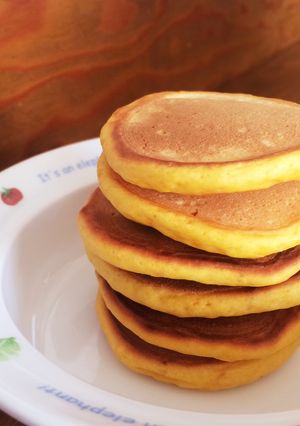 うちのかぼちゃパンケーキ-レシピのメイン写真