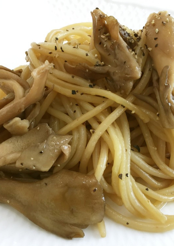 マイタケビネガー炒めのパスタ-レシピのメイン写真