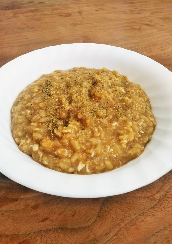 簡単　和風カレー雑炊-レシピのメイン写真