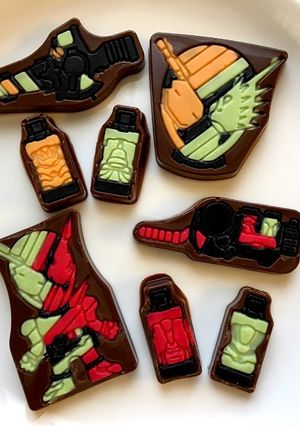 仮面ライダービルド チョコ-レシピのメイン写真