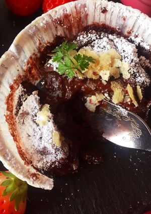 ミントフォンダンショコラ-レシピのメイン写真