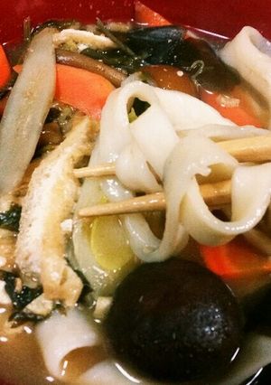 サムライ特製みそ煮込みほうとう❤-レシピのメイン写真