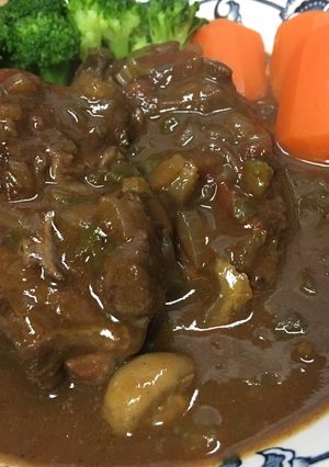 コストコのブロック肉で作るビーフシチュー-レシピのメイン写真