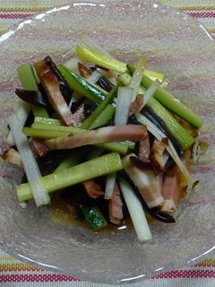 生キクラゲと焼豚の中華風和えもの-レシピのメイン写真