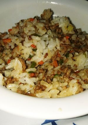 ひき肉の甘辛チャーハン-レシピのメイン写真