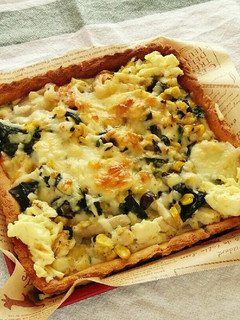 大豆粉タルト&豆腐・シーフードのキッシュ-レシピのメイン写真