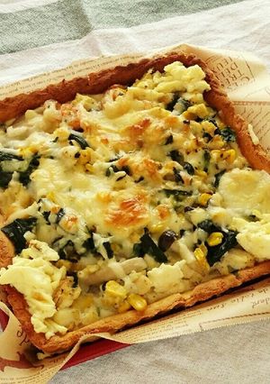 大豆粉タルト＆豆腐・シーフードのキッシュ-レシピのメイン写真