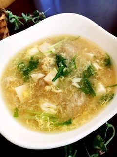 カニ缶でほっこり温かとろみスープ-レシピのメイン写真