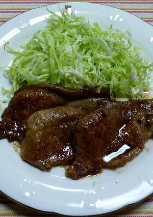 豚ロース肉のソテー、ウスターソース風味-レシピのメイン写真
