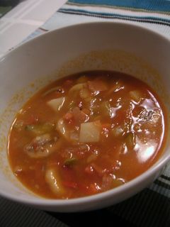 フレッシュトマトでミネストローネ風-レシピのメイン写真