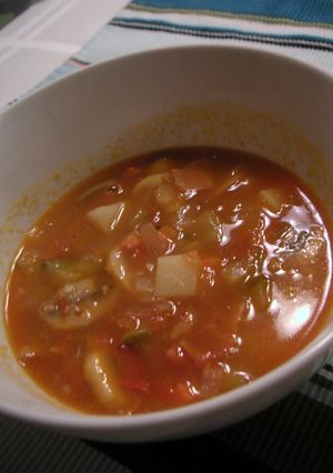 フレッシュトマトでミネストローネ風-レシピのメイン写真