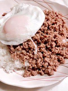 肉そぼろ-レシピのメイン写真