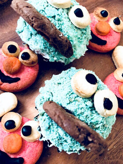 クッキーモンスターマフィン-レシピのメイン写真
