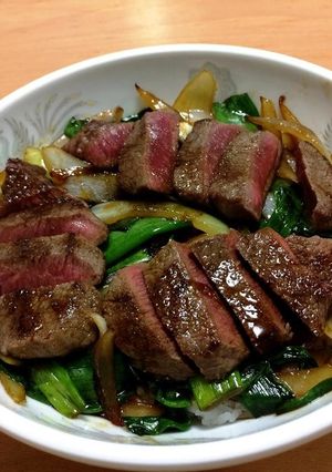 究極のステーキ丼-レシピのメイン写真