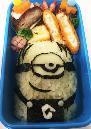 ミニオン〈メル〉キャラ弁-レシピのメイン写真