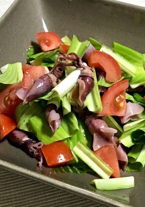 春の味覚★ホタルイカとうるいのサラダ-レシピのメイン写真