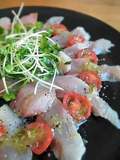 鯛のカルパッチョ(柚子胡椒ソース)-レシピのメイン写真