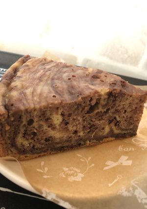 簡単おいしいプリンdeマーブルケーキ-レシピのメイン写真