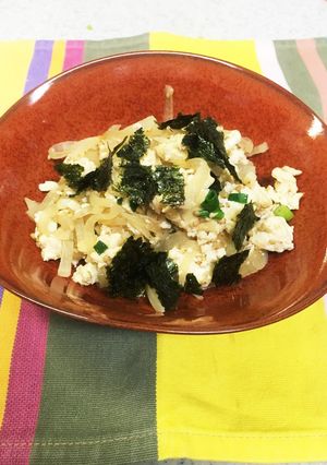 大根とお豆腐の蒸し炒め-レシピのメイン写真