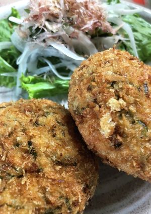 ヘルシー美味い！つなぎなしで豆腐コロッケ-レシピのメイン写真