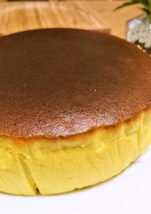 ★濃厚★マンゴーのスフレチーズケーキ-レシピのメイン写真