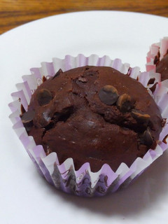 チョコチップチョコマフィン-レシピのメイン写真