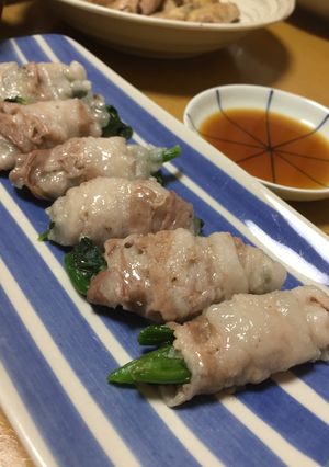 簡単！おいしい！冷凍ほうれんそうの肉巻き-レシピのメイン写真