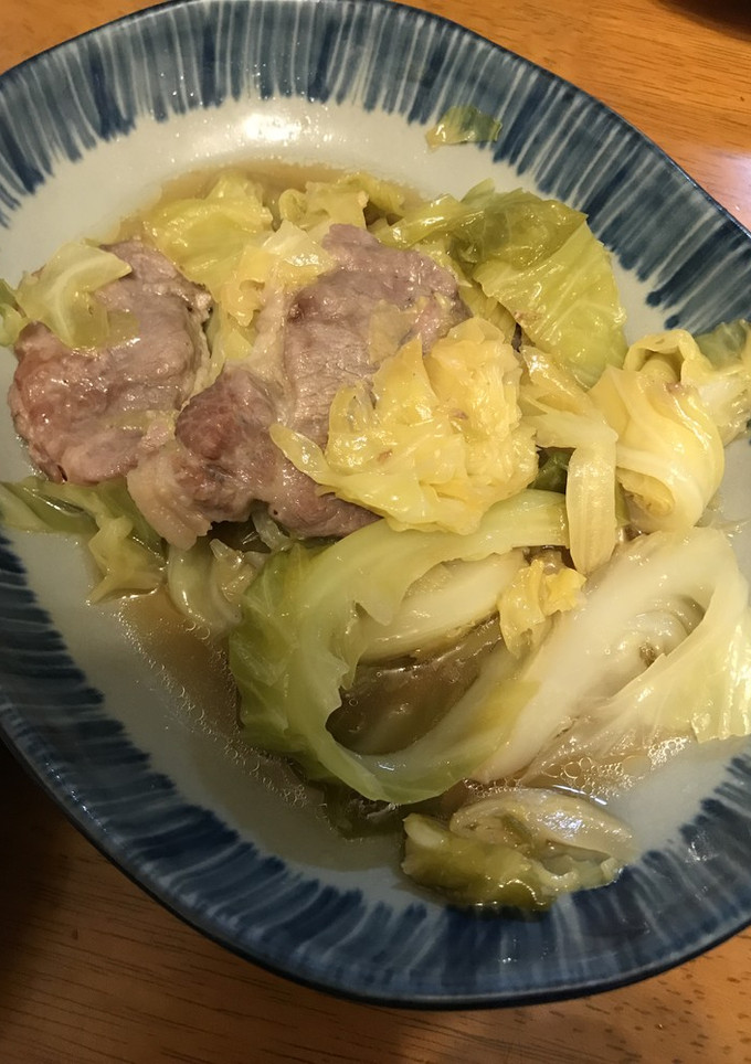 塩豚とキャベツの蒸し煮-レシピのメイン写真