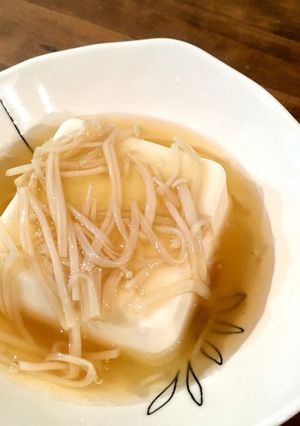 お豆腐のあんかけ(覚書き)-レシピのメイン写真