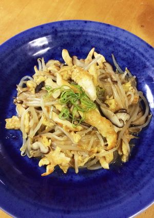 おいしく節約♪ささみ＆もやしの中華炒め-レシピのメイン写真