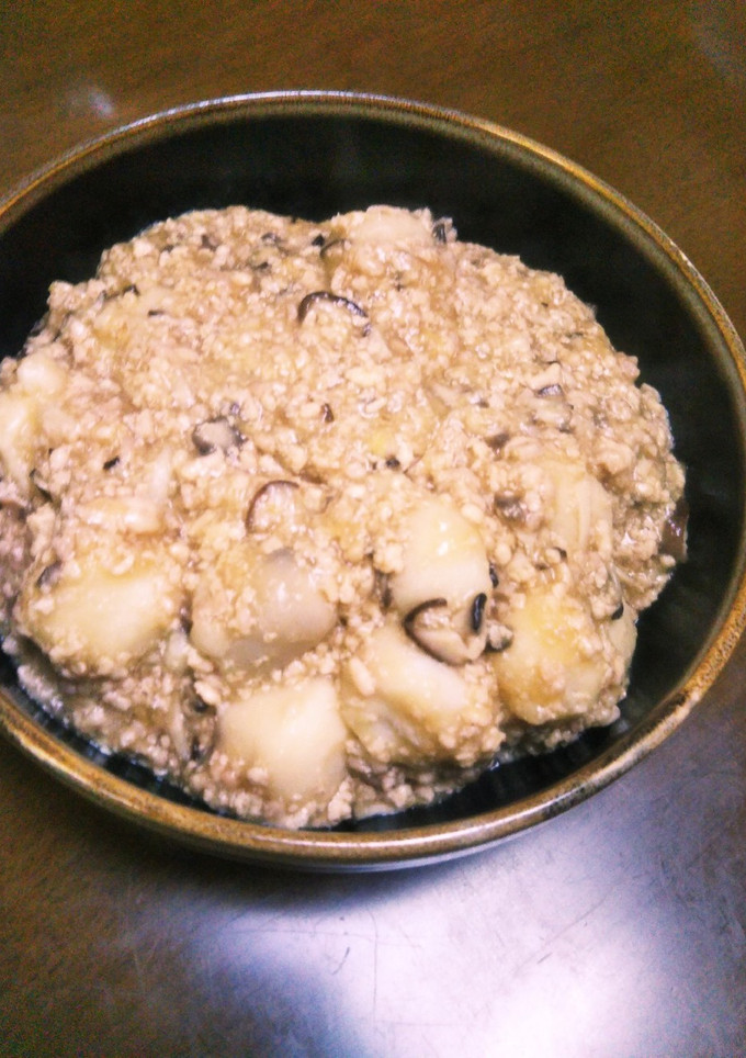 きむら家のひき肉たっぷりの里芋の煮物-レシピのメイン写真