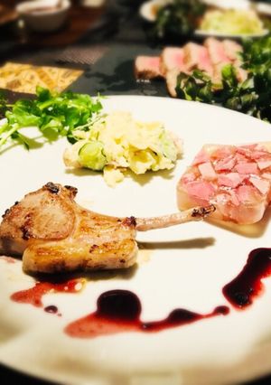 ラムチョップ バルサミコ&ブルーベリー-レシピのメイン写真