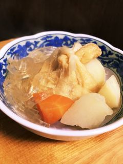 餅入り巾着の煮物-レシピのメイン写真
