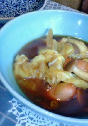 キャベツがおいしい　カレースープ-レシピのメイン写真