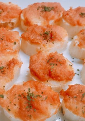 簡単おつまみ 長芋の明太子焼き-レシピのメイン写真