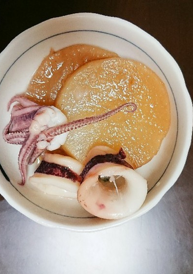 いかと大根のやわらか煮-レシピのメイン写真