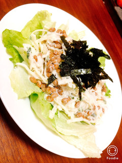 大根と納豆のサラダ-レシピのメイン写真