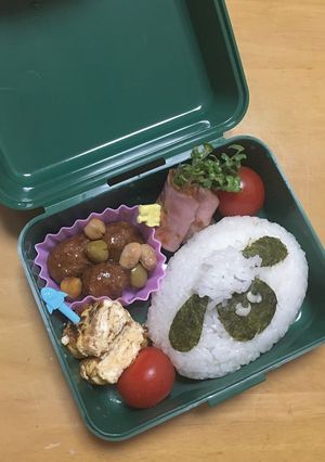 キャラ弁だよ♪おにぎりお弁当/part2-レシピのメイン写真