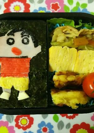 クレヨンしんちゃんのり弁-レシピのメイン写真